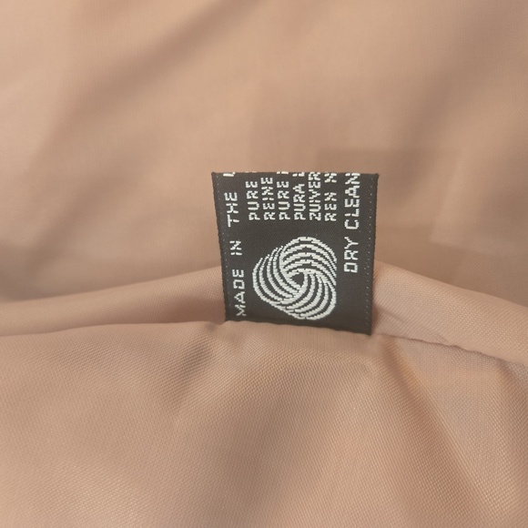 VTG Mairi Macintyre Wool Single Breasted Scottish Brown Tan Blazer Size 12 - Picture 9 of 11